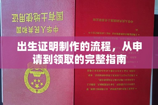 黑山出生证明制作的流程，从申请到领取的完整指南