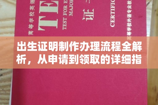 黑山出生证明制作办理流程全解析，从申请到领取的详细指南